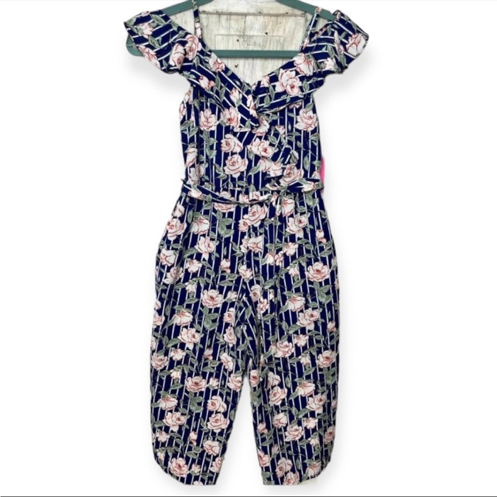 by&by girl floral romper